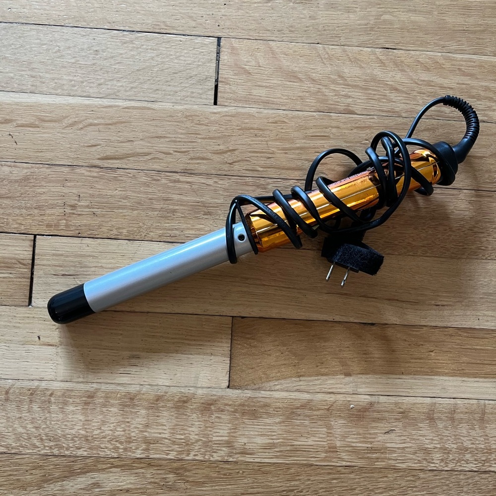 Bed Head Curlipops Tourmaline + Ceramic Curling Wand | 1” Barrel | Orange